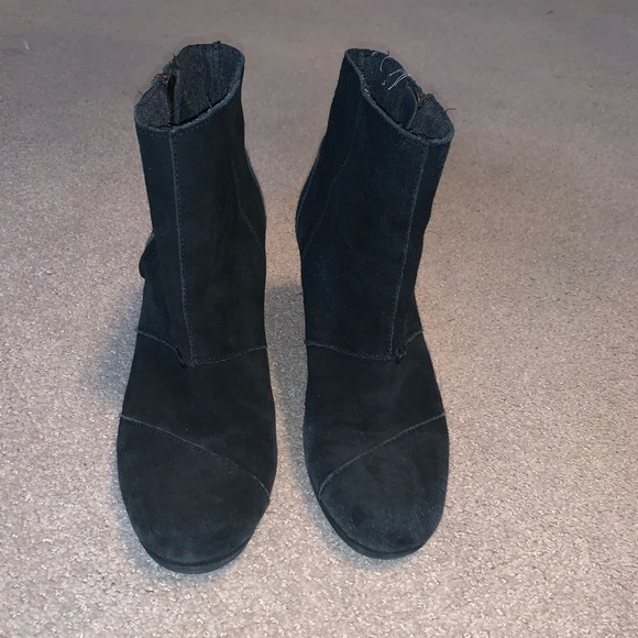 TOMS Women’s Wedge Booties - Picture 8 of 10